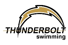 logo of thunderbolt swimming